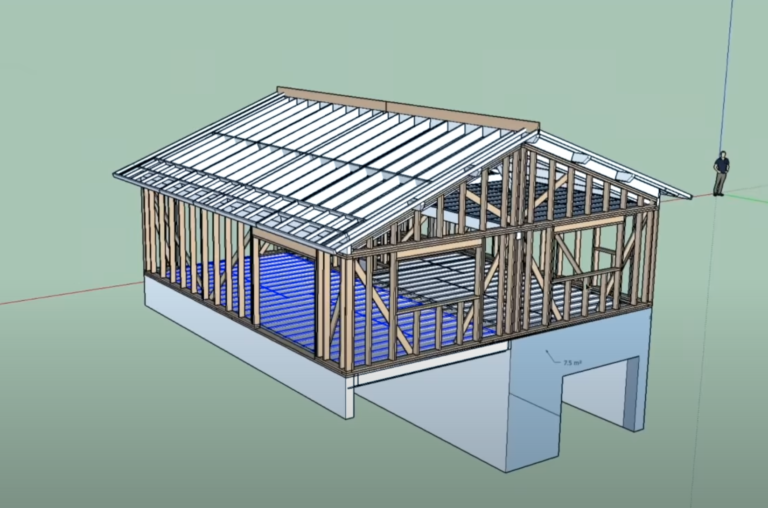 Construction d’un atelier de menuiserie 